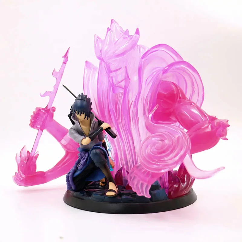 30 см аниме Naruto Shippuden Uchiha Sasuke Susanoo tempetuous God of Valour Sharingan коллекция игрушек|Игровые