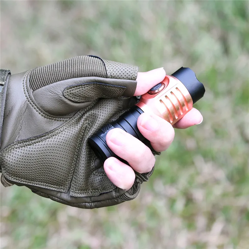 Astrolux S43S Портативный Flashlighs EDC 18350 18650 светодиодный вспышка светильник Тактический ударный фонарик палатка светильник лампа фонарь для кемпинга