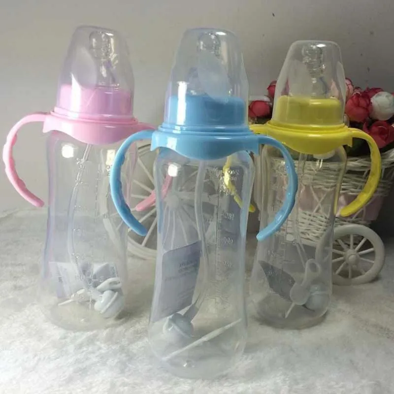 240 мл милый ребенок бутылка новорожденных чашка дети учатся Кормление питьевой