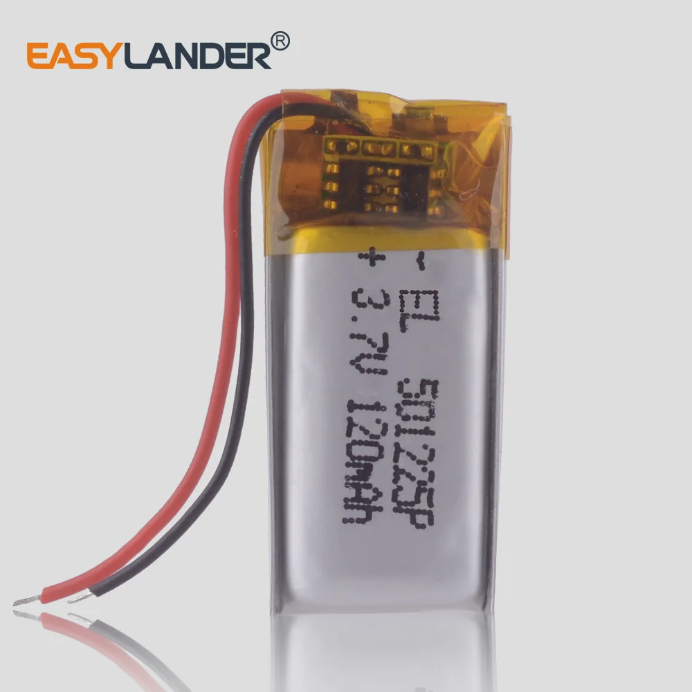 

Литий-полимерный литий-ионный аккумулятор 3,7 в 120 мАч для Bluetooth гарнитуры, носимых электронных устройств 501225