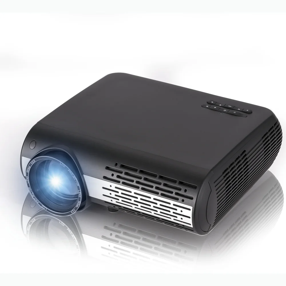 Новый светодиодный проектор M2 4500 люмен 1280*800 разрешение 1000: 1 контрастность 1G + 8G
