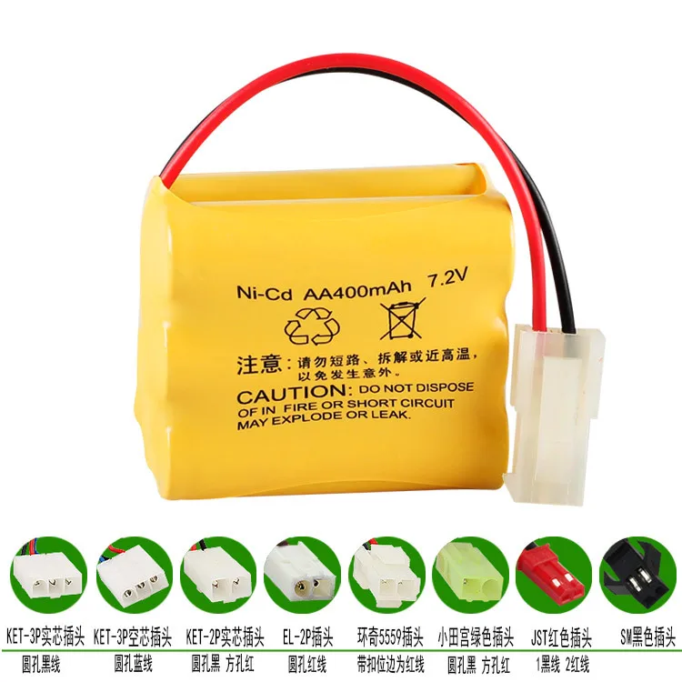 Ni-CD аккумулятор Huanqi 510 513 523 1 шт. 7 2 в 400 ма · ч 6 батарей AA для автомобиля с