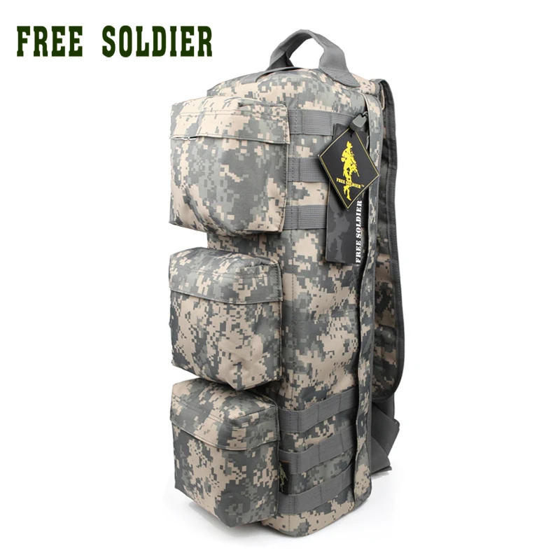 FREE SOLDIER Сумка ведро для подъема на гору и лагеря спорта штурмовой рюкзак