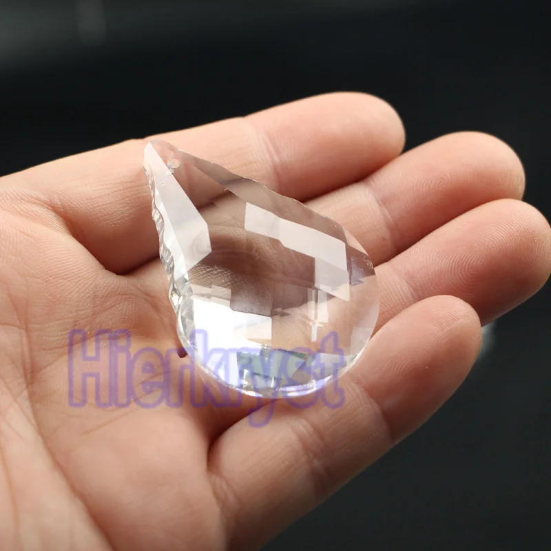 HIERKYST 1 шт. K9 стеклянная фотолюстра детали люстры радужная лампа подвесные