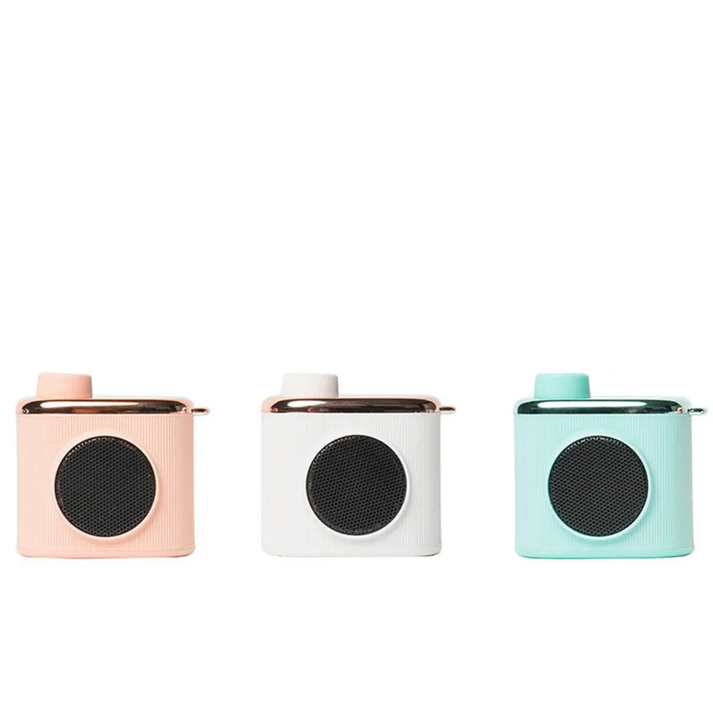 Random Color Ретро камера Портативный Мини Bluetooth динамик милый Ностальгический 3D стерео объемный HiFi Звук Портативный с микрофоном динамик s - Цвет: Random Color