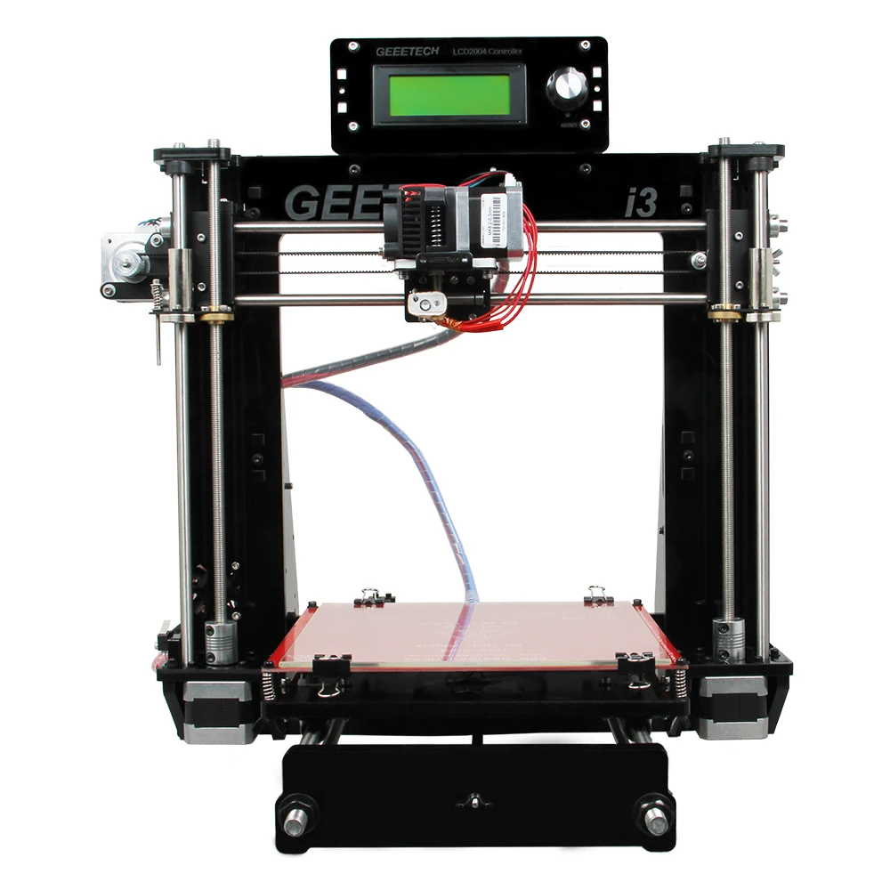 Geeetech I3 Pro B 3D принтер Толстая акриловая рамка Высокая точность Reprap Prusa LCD2004 GT2560