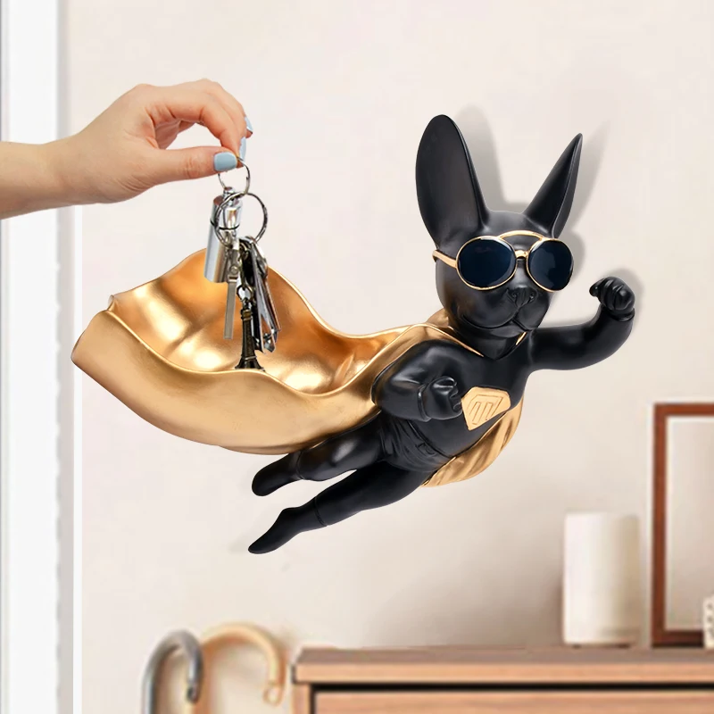Супер собака украшение коробки для конфет Lucky Dog креативный вход консилер диск дверь обувного шкафа ключ коробка для хранения креативный подарок