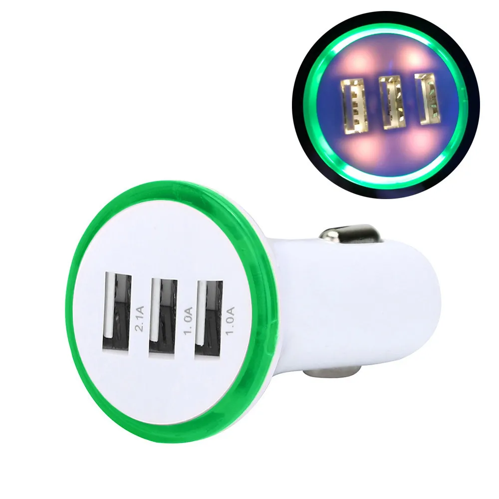 Универсальный с несколькими usb-портами Зарядное устройство 3.1A светодиодный USB 3 Порты и разъёмы адаптер штыревой частью соединения Зарядное устройство для Iphone/samsung/htc/max