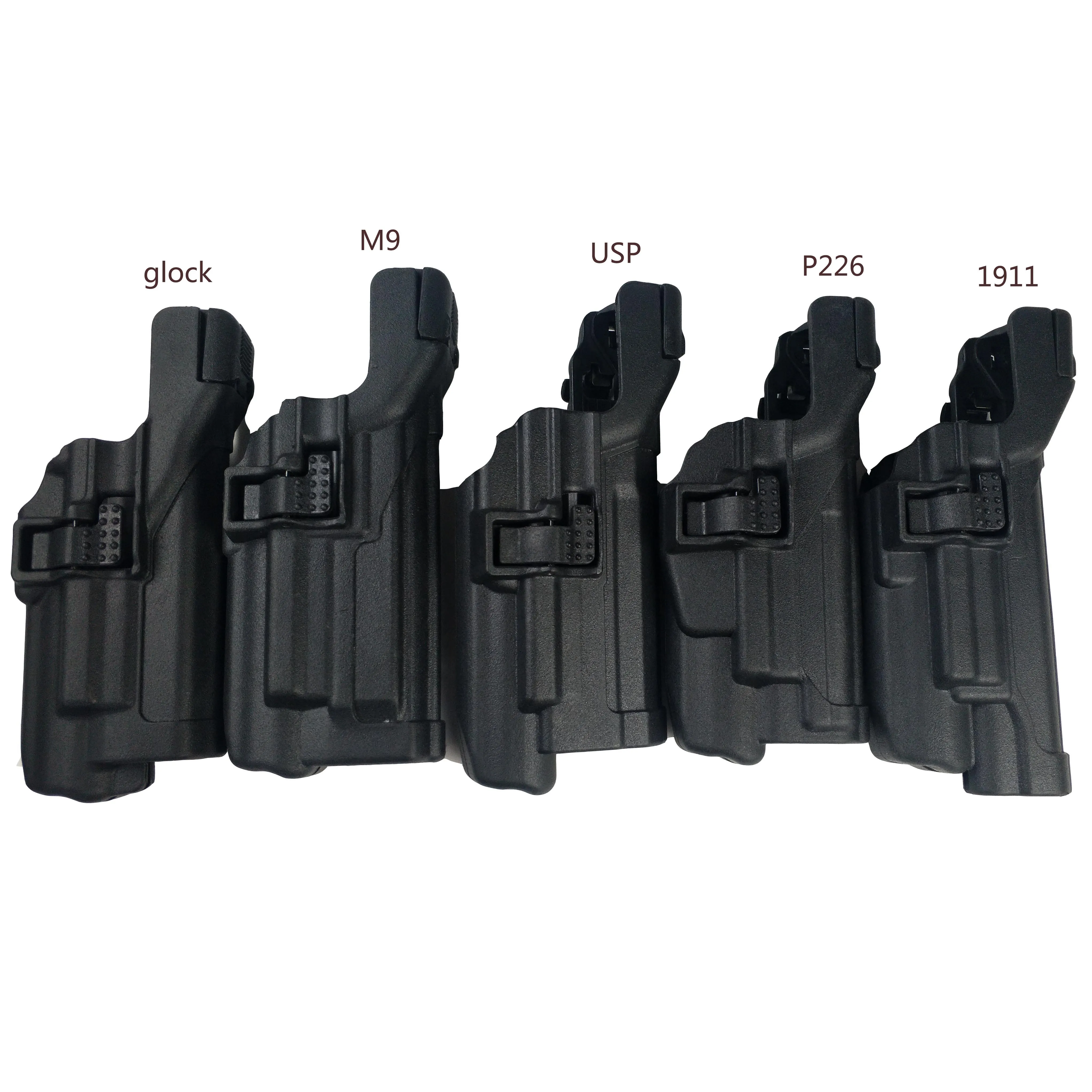 Тактический LV3 кобура для пистолета охотничий военный Glock 17 18 Beretta M9 1911 P226 USP светильник носильщик компактный поясной ремень кобура