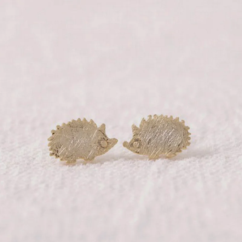 Оптовая продажа 30 пар Модные Разноцветные серьги-гвоздики Ежик серьга в ухо