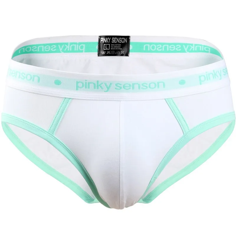 Мужское нижнее белье KWAN. Z ropa interior hombre однотонные мужские трусы с бантиком низкой