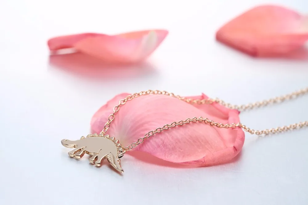 Чандлер 2017 в винтажном стиле золотого цвета с покрытием из динозавр Dino Стегозавр