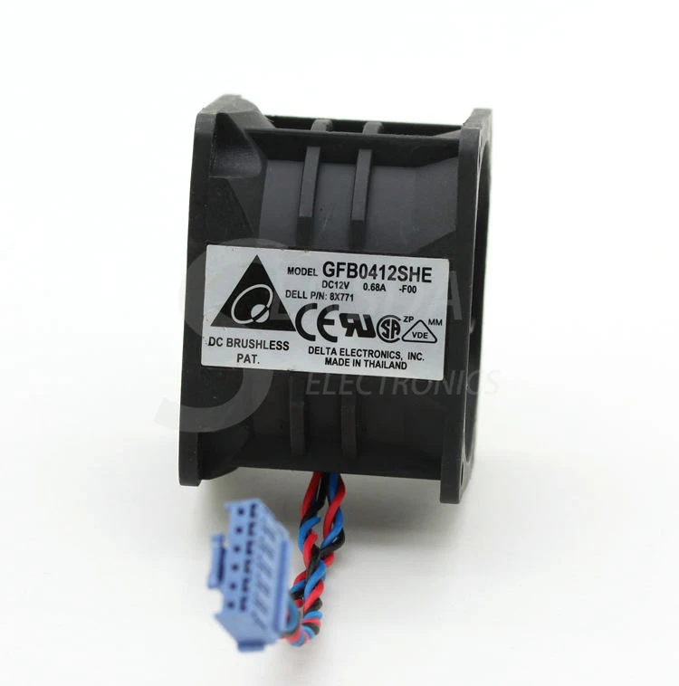 Для delta GFB0412SHE F00 для Poweredge 1750 8X771 серверный инвертор Охлаждающий вентилятор|cooling