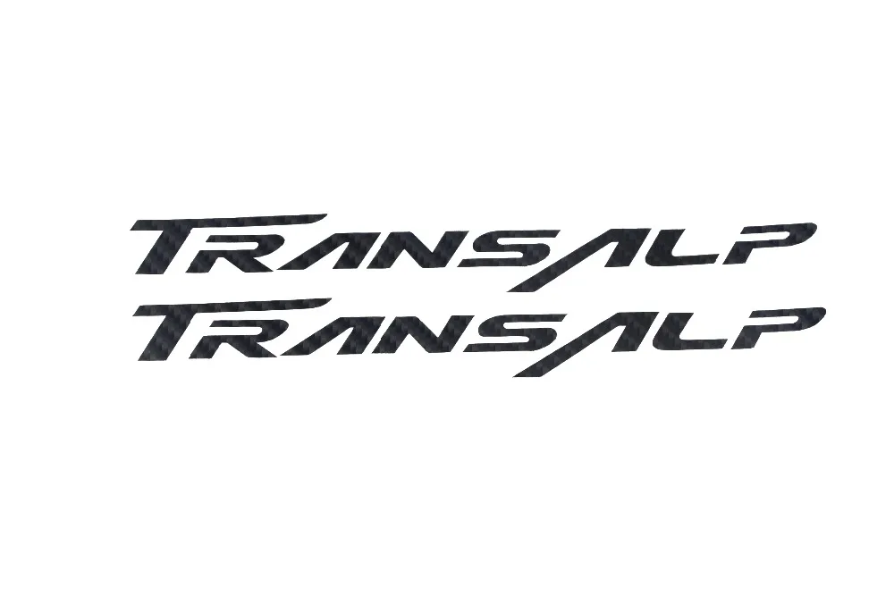 KODASKIN наклейки на мотоцикл черные Углеродные для HONDA TRANSALP|decals for honda|honda decals