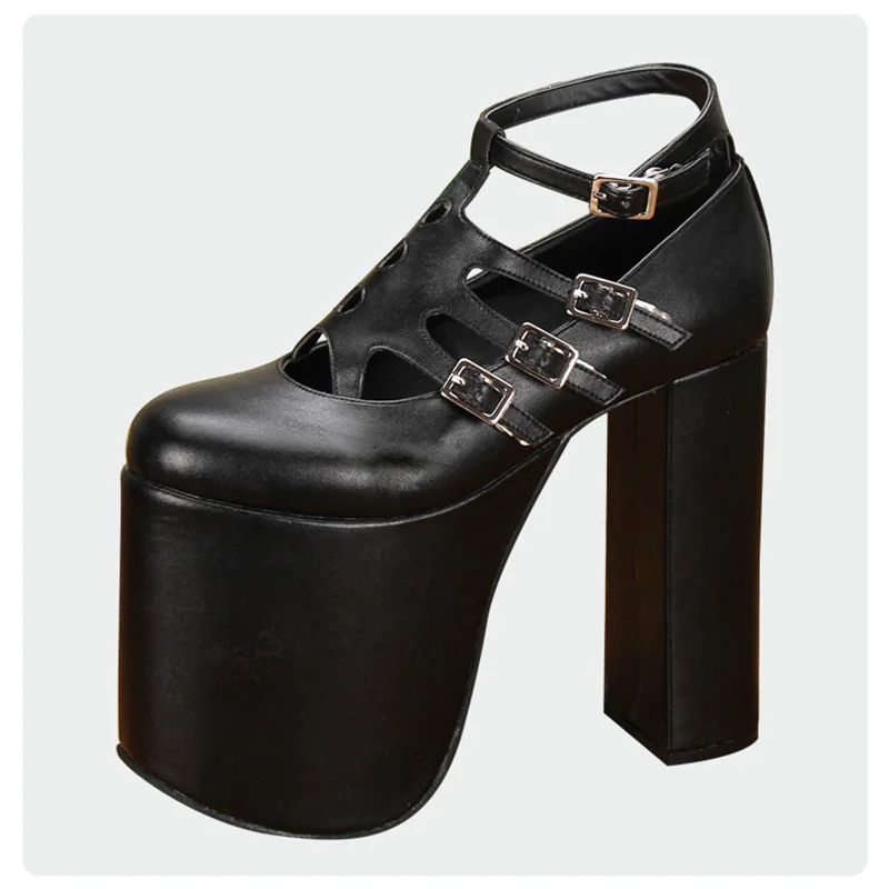 Туфли лодочки на высоком каблуке 15 см для косплея в готическом стиле|Женские