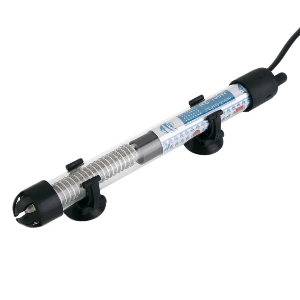 

50w/100w/200w/300w US Plug Submersible Heater Heating Rod for Aquarium Glass Fish Tank Temperature Adjustment