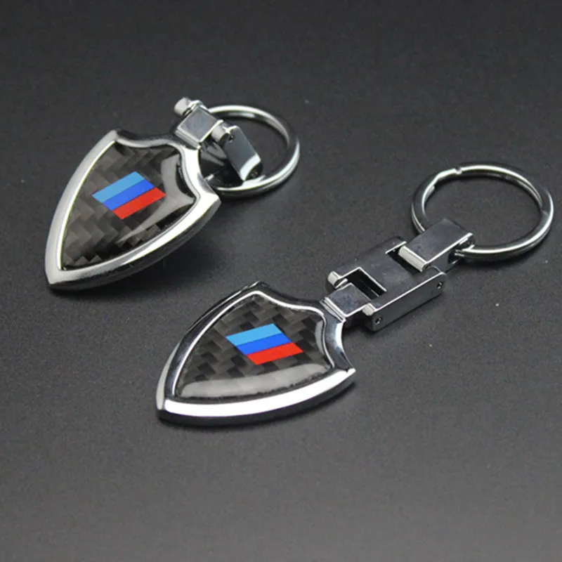 1 шт. новый брелок из углеродного волокна для BMW M Power 2 3 5 7 серия X1 X3 X4 X5 X6 E90 F10 M1 M3 M5 F20