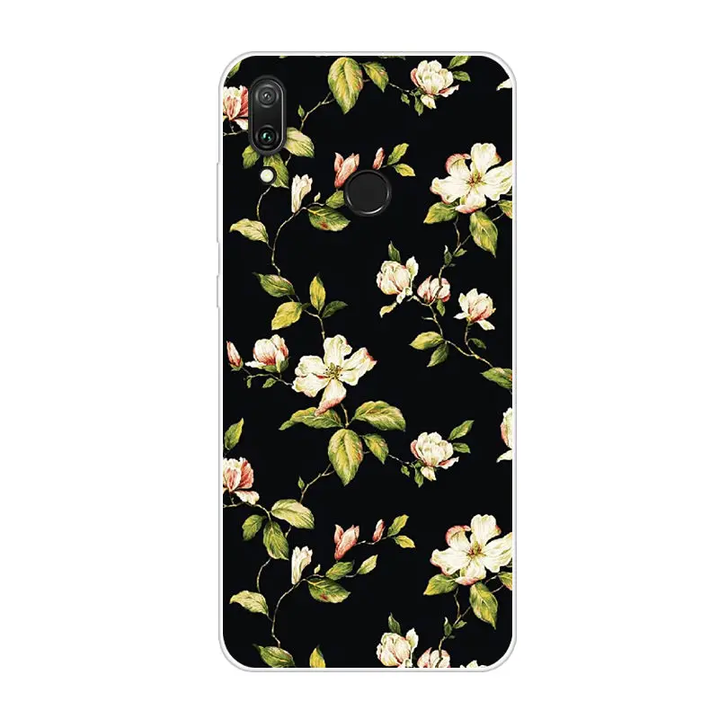 Чехол для Huawei Y7 Prime 2019 с мультяшными собаками и кошками чехол мобильного телефона