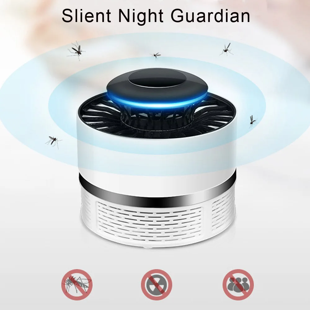 Photocatalyst Mosquito Killer No Radiation Fly Lamp Led USB Anti Electronics LED Insect Repeller | Дом и сад