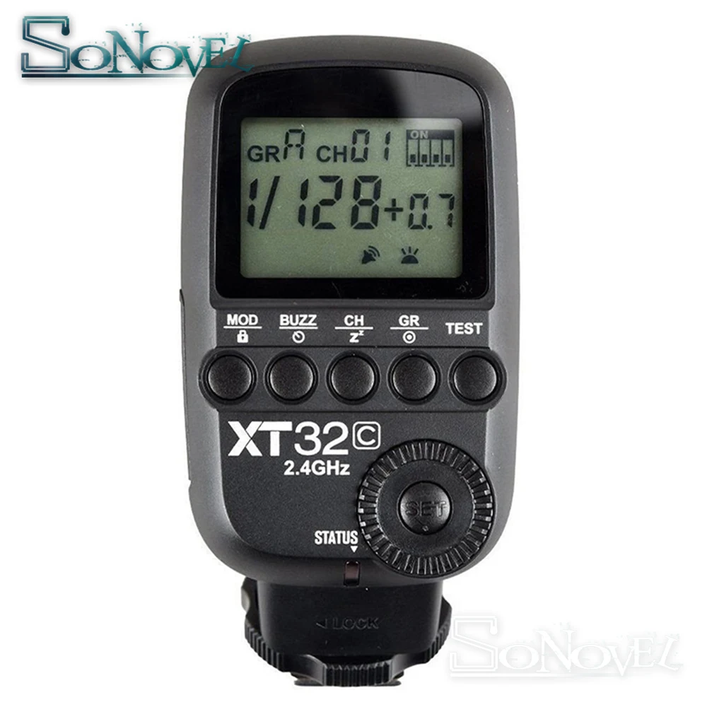 Godox XT32C 2 4G беспроводной 1/8000s высокоскоростной синхронизатор вспышки передатчик