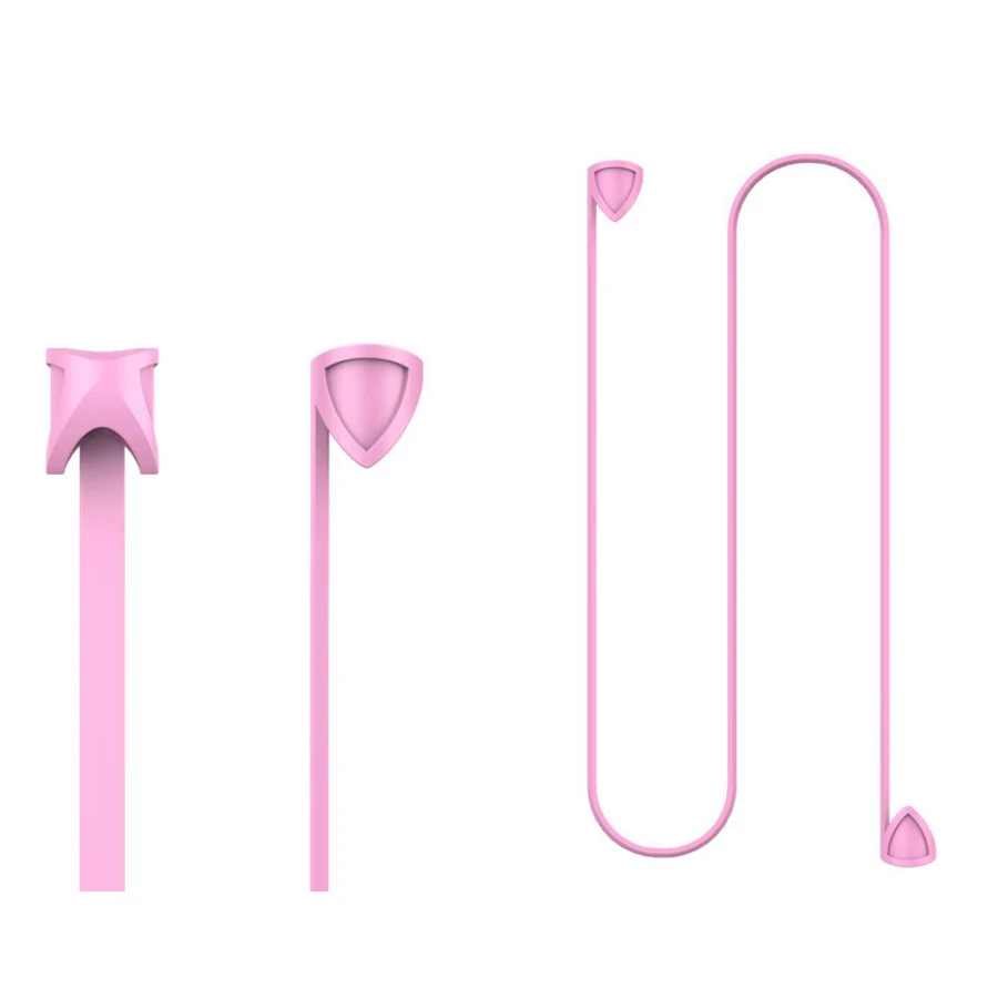 Силиконовый ремешок для наушников Apple Airpods веревка с петлей + Крючки AirPods 2