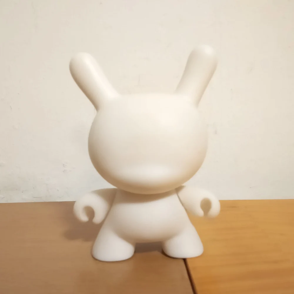 Оптовая продажа 5 шт./компл. 4 дюймовый Kidrobot Dunny сделай сам краска фигурка белый