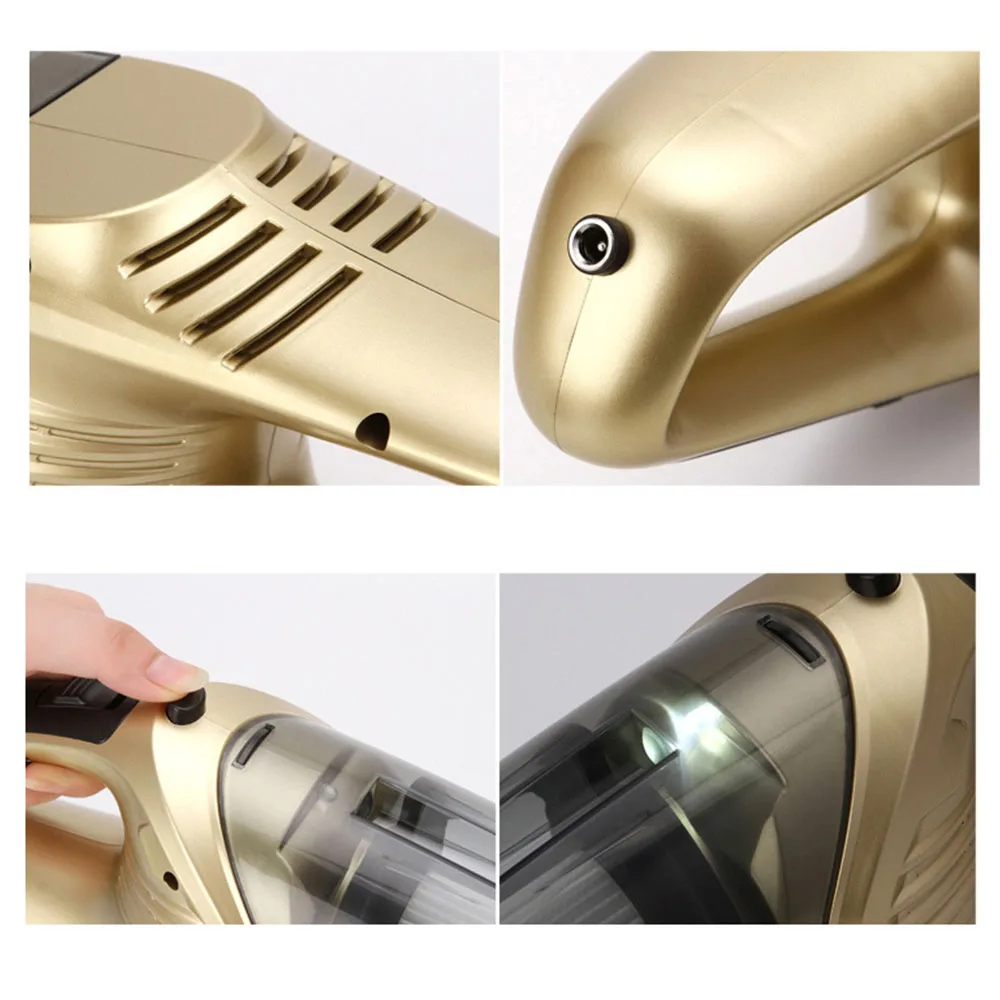 120 Вт автомобильный пылесос ручной сухая влажная Чистка Беспроводная|Пылесос| |