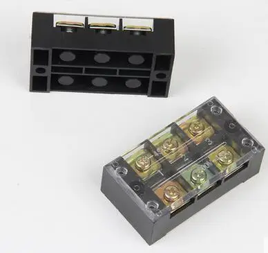 TB 4503 600V 45A двухрядная Клеммная колодка с тремя позициями|terminal block|screw terminal barrierblock