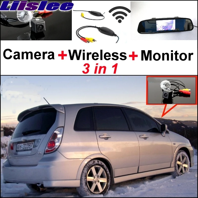 Liislee для Suzuki Aerio Liana хэтчбек специальная камера заднего вида беспроводной приемник+ зеркало монитор резервная система парковки