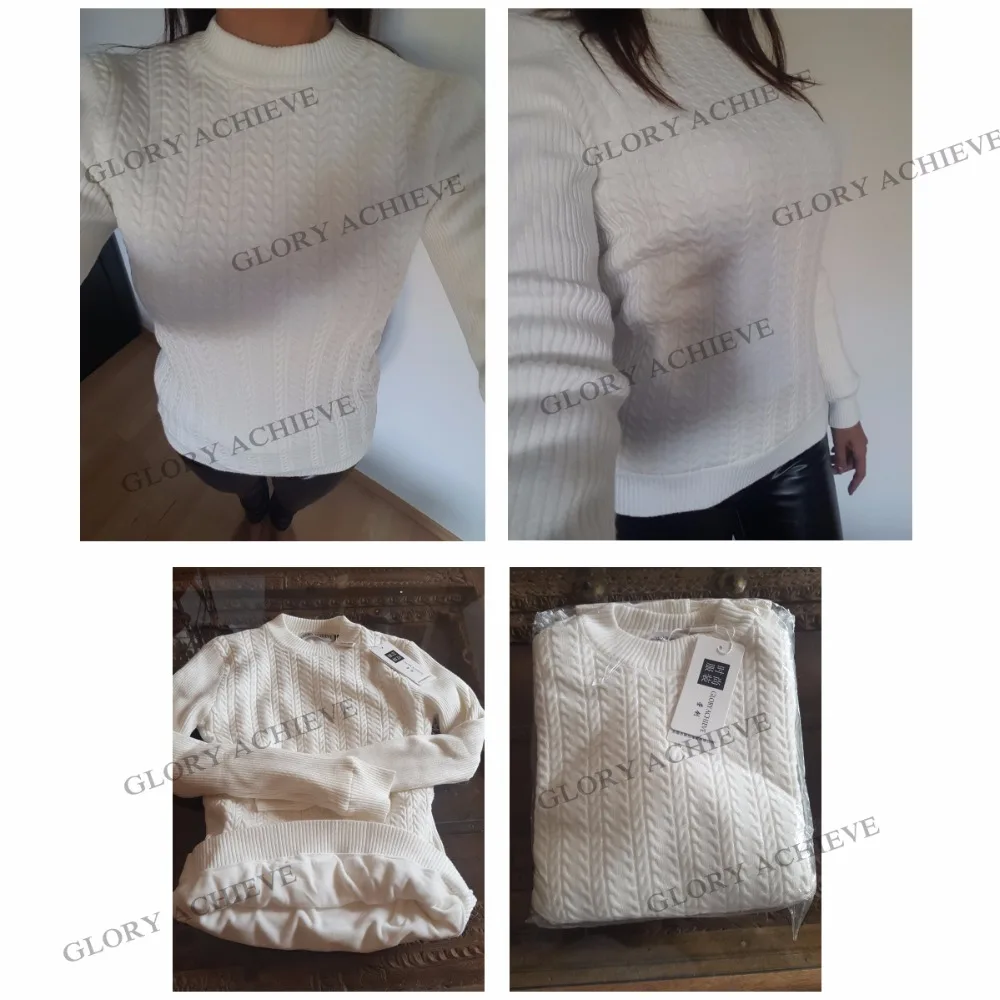 Pull femme, новинка, вельветовый утолщенный пуловер, свитер для женщин, круглый вырез, жареное тесто, Вязанный свитер, женские теплые зимние свитера