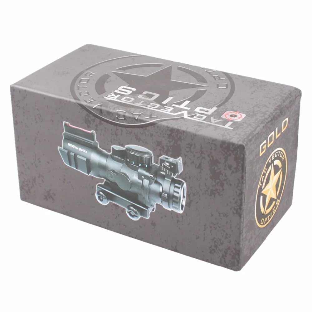 Тактическая оптика Goliath 4x32 оптическая прицел баллистическая сетка. 223 4/6|sight|reticle