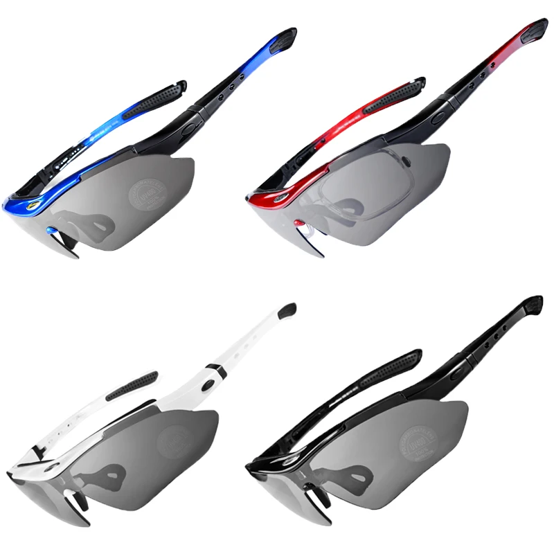 ROCKBROS фотохромные велосипедные солнцезащитные очки UV400 поляризованные MTB