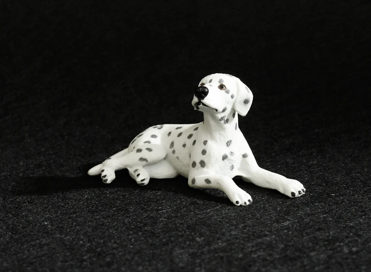 9 см Классическая собака животное далматинцы собаки экшн фигурки игрушка твердая