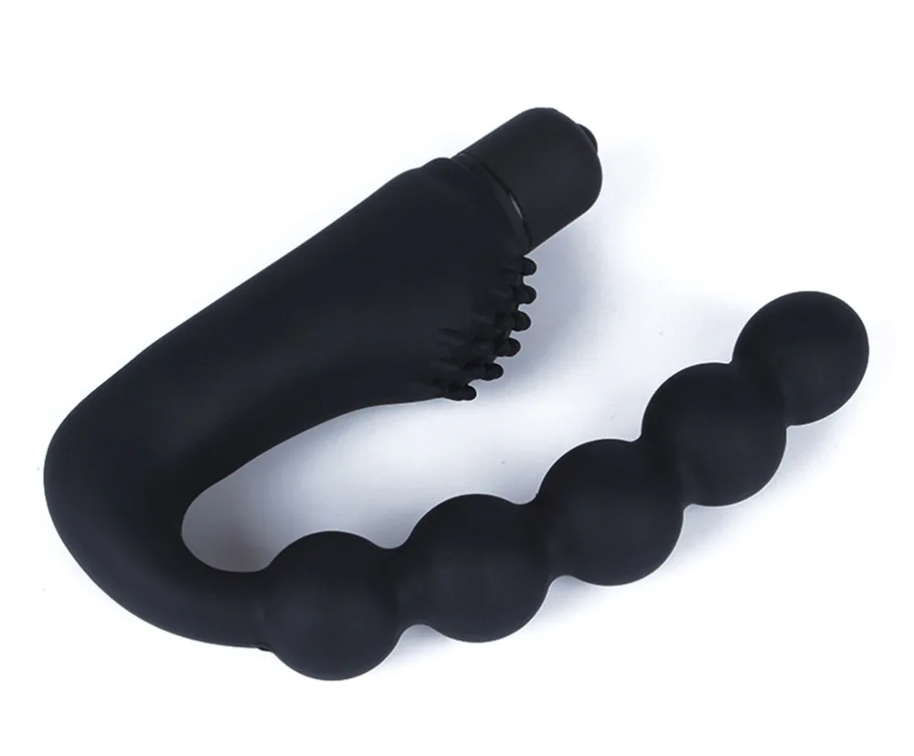 Силиконовые вибрационный Анальная пробка для мужской и женский простаты