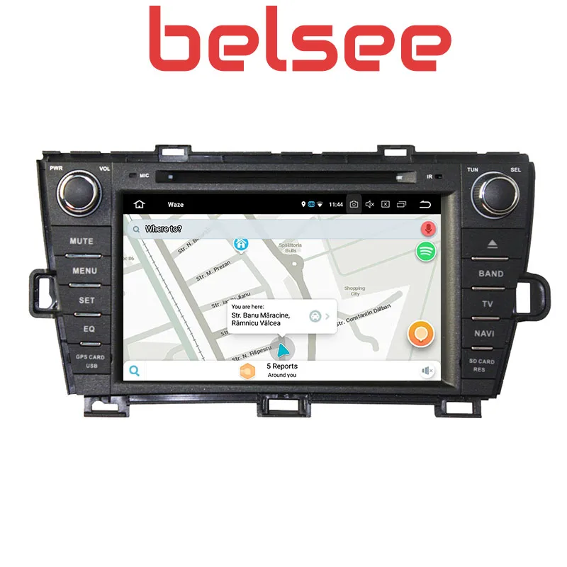 Belsee 2 Din 4 ГБ 8 &quotIPS экран Android 0 автомобильный Радио стерео головное устройство для