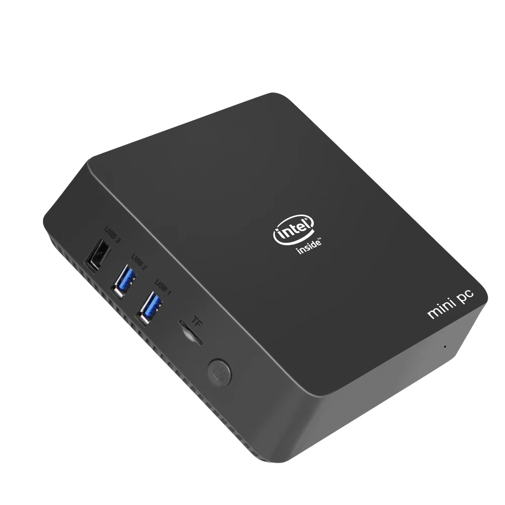 AK5 Мини ПК Windows 10 Intel J3455 4 Гб LPDDR3 64 Emmc двойной HDMI выход 5 8 ггц WiFi Голосовое управление