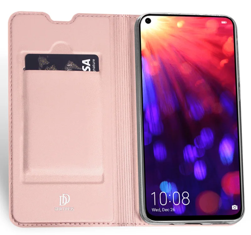 DUX DUCIS чехол для huawei Honor 20 Pro View 20 Книга Флип кожаный кошелек с застежкой Чехол