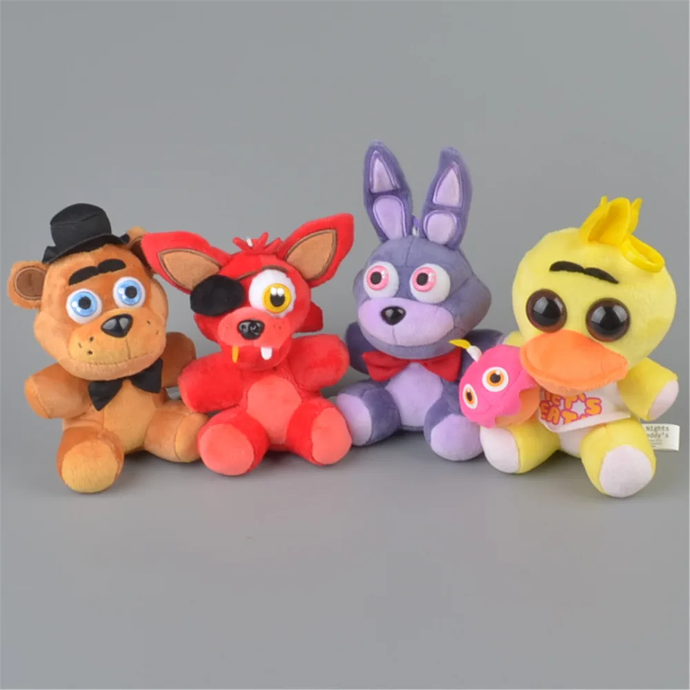 

4 шт., Детская плюшевая игрушка FNAF
