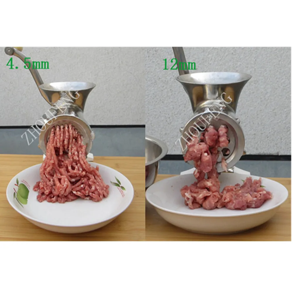 Meat grinder multifunctional manual stainless steel home use meat mincer mini hand meat chopper machine   ZF
