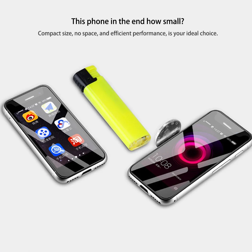 Мини 4G LTE мобильный телефон Melrose S9 PLUS MTK6737 1 ГБ 8 ГБ Android 7,0 2,45 дюймов супер маленький экран маленький смартфон