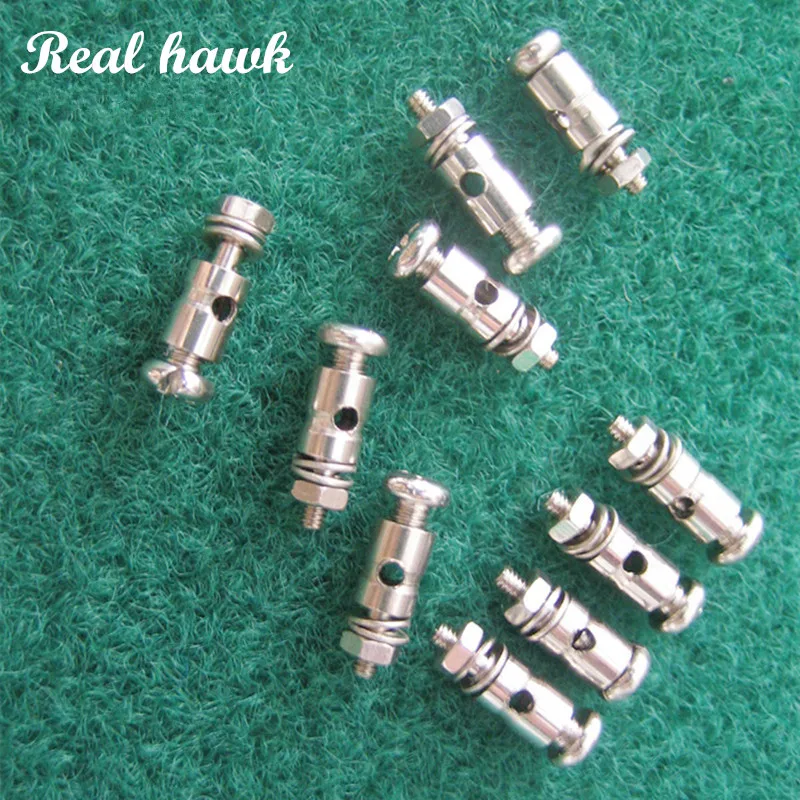 

10pcs RC Plane Parts Replacement Pushrod Connectors Linkage Stoppers D1.3/1.8/2.1mm For Model Airplane free shipping