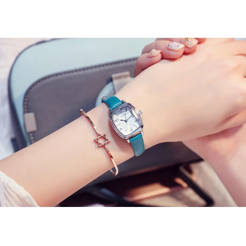 KEZZI женские часы 2018 Mondaine модные повседневные Quarter белый кожаный браслет Relogio Feminino