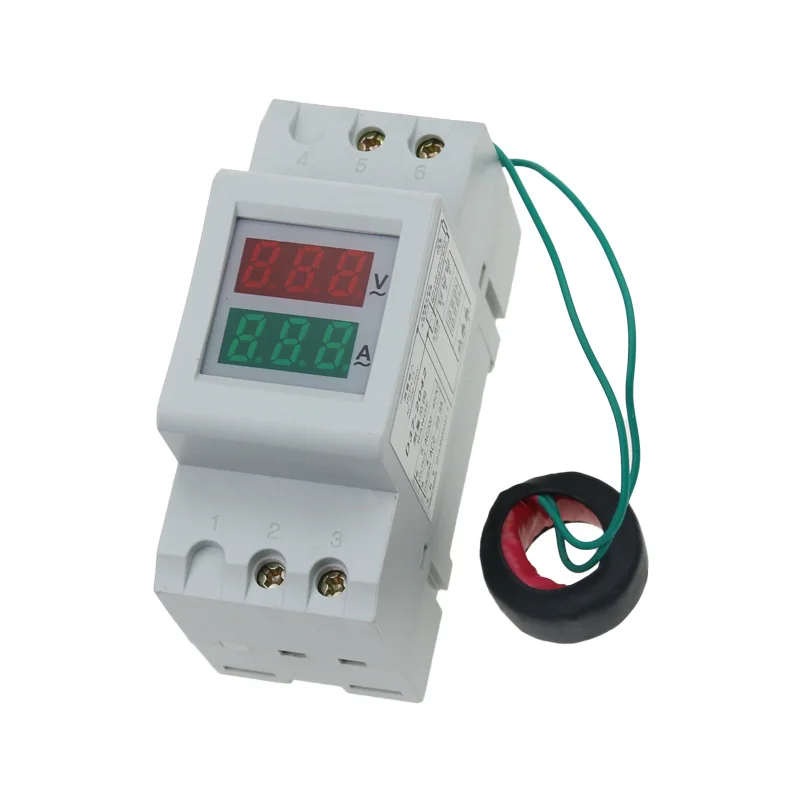 D37-2042 open /2P guide type 220V 100A цифровой дисплей ac Вольтметр Амперметр. | Инструменты