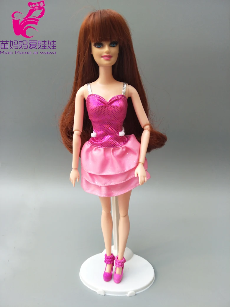 12,5-14 см голова круглая кукла волосы для куклы Барби ремонт diy BJD 1/12 кукла парик волосы