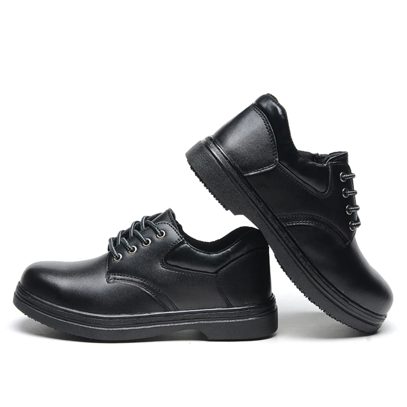 

Super Slip Resistant safety shoe For Cook Anti-Puncture Oil Resistant Wear Resistant Men Steel Toe Safety Work Shoes Steel
