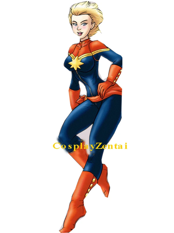 Костюм капитана на Хэллоуин для женщин заказ боди из спандекса |