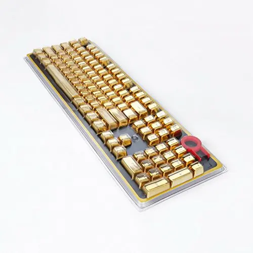 PBT заглушки для ключей с подсветкой, двойная инъекция 104, колпачки для клавиш cherry mx, механические клавиатуры