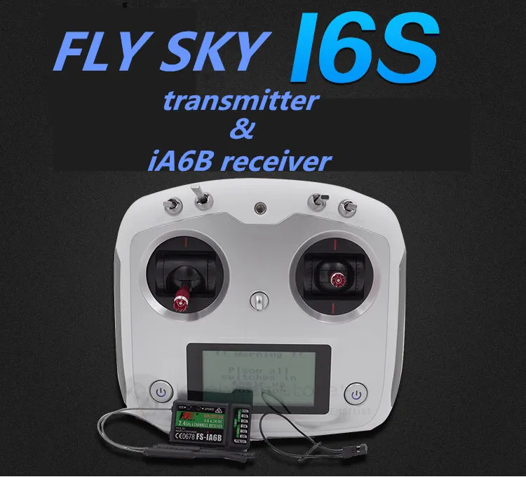 Оригинальный FLYSKY FS i6S 2 4G 10 канальный радиопередатчик с дистанционным управлением