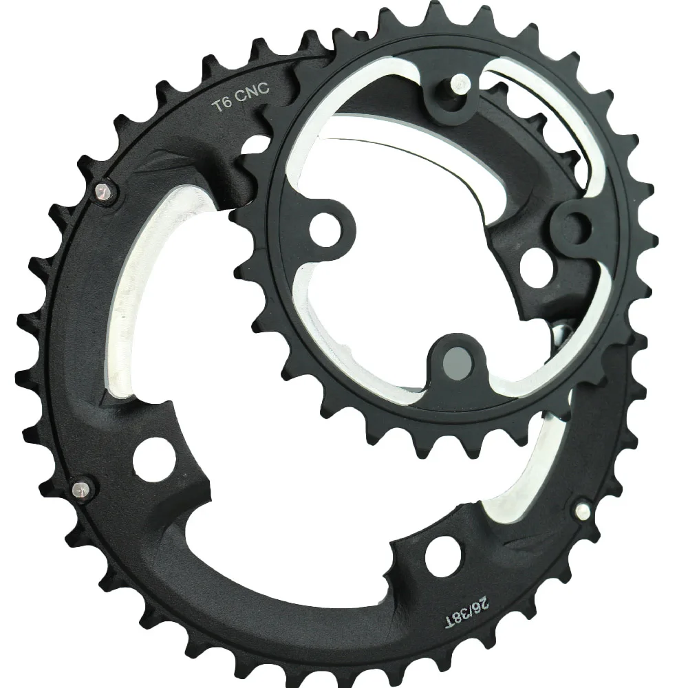 MTB кольцо цепи велосипеда цепь для SHIMANO SRAM Универсальный шатун 22 T/24 T/26 T/32 T/38 T/42 T/44 T 104BCD 64BCD велосипедная звездочка