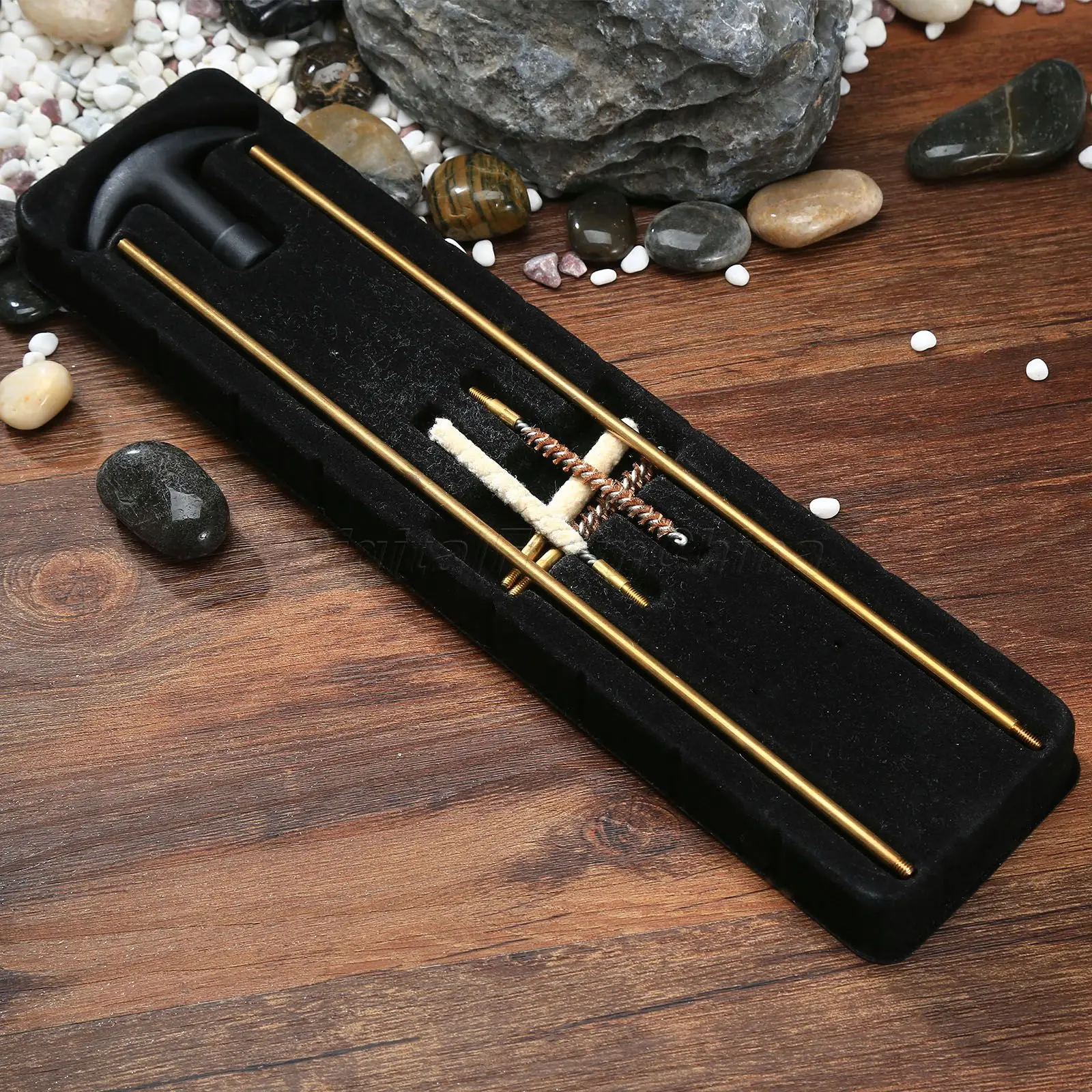 Набор для чистки карманного пистолета пневматического ружья охоты 7 шт. калибр 177